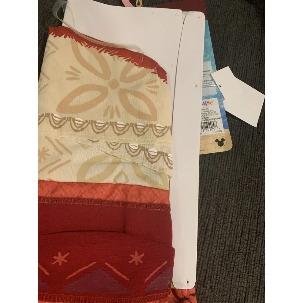NEW Disney Moana 2 Classic Adventure Girl Halloween Costume‎ Size: S (6/6X) - Picture 8 of 12